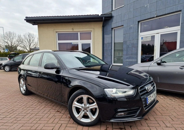Audi A4 cena 46900 przebieg: 206000, rok produkcji 2013 z Pobiedziska małe 596
